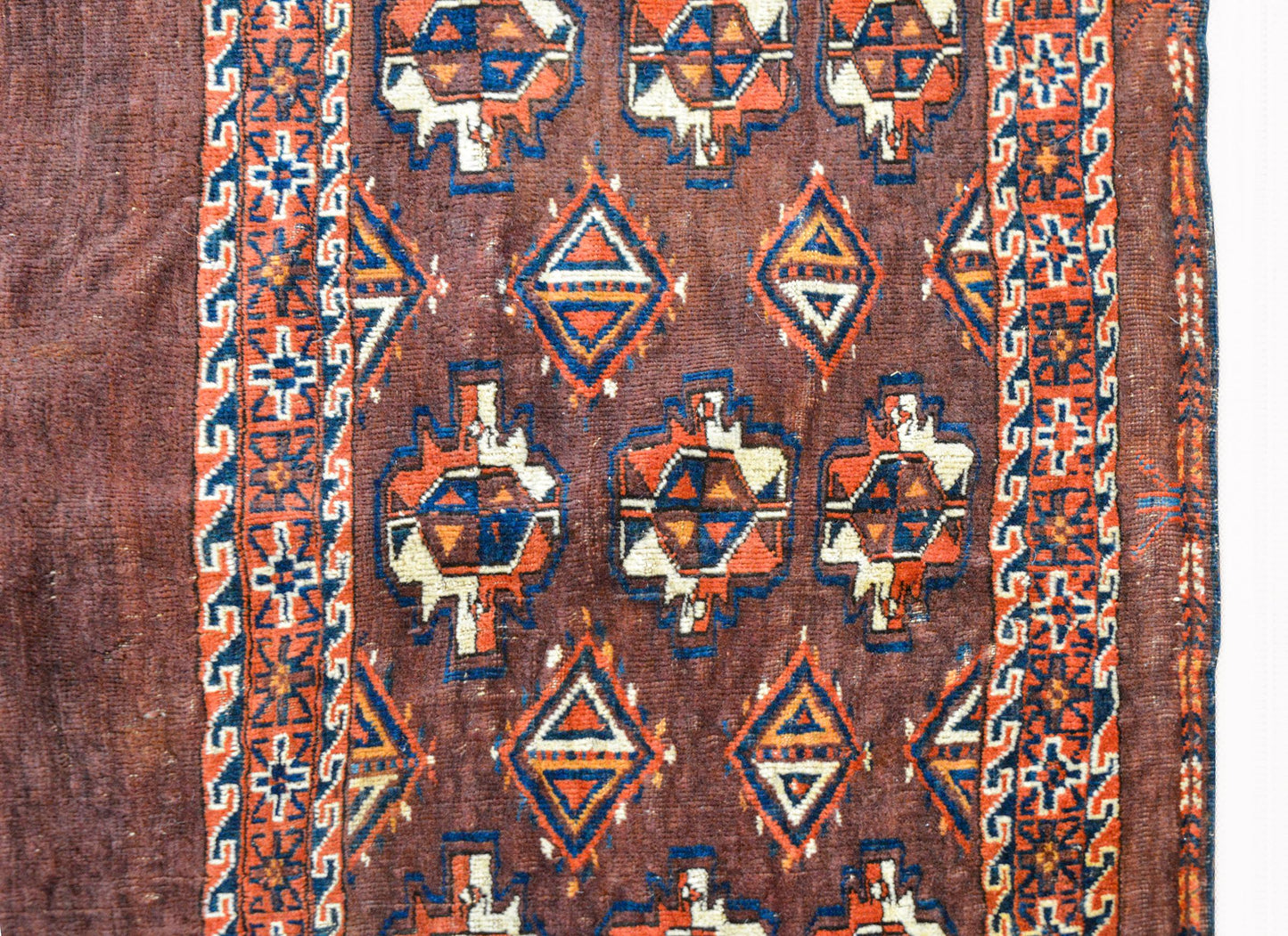 Late 19th Century Yamout Rug For Sale
