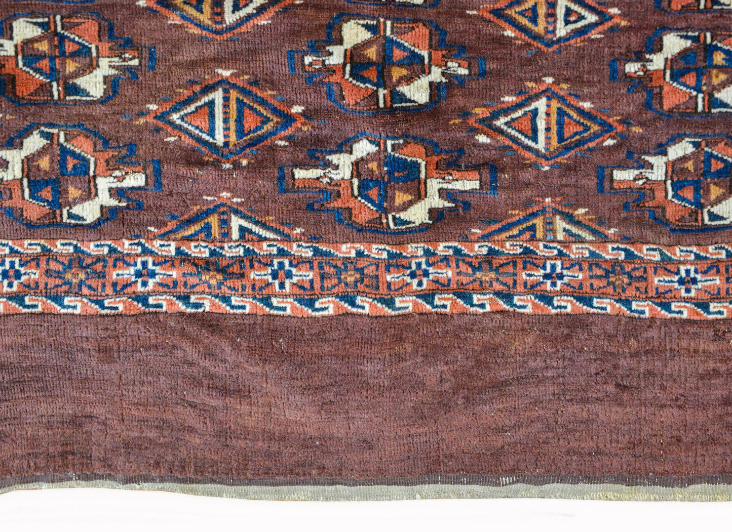 Late 19th Century Yamout Rug For Sale