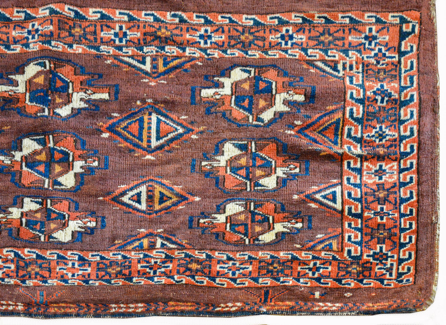 Late 19th Century Yamout Rug For Sale