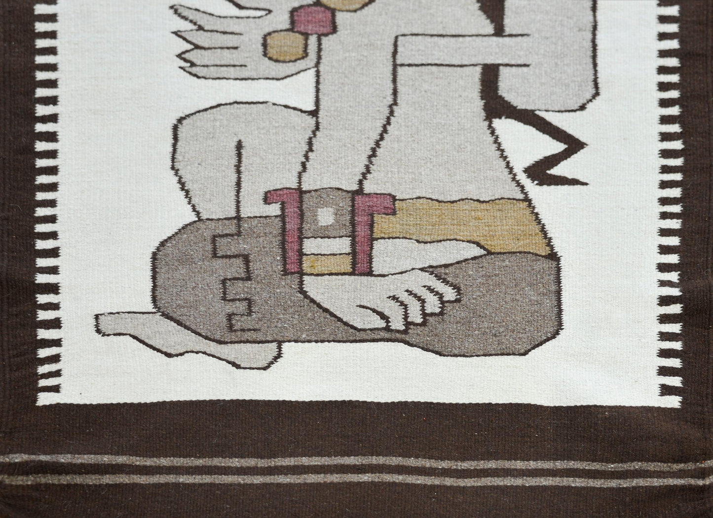Mexican Flatweave Rug For Sale