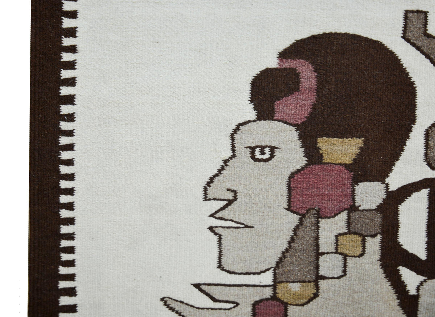 Mexican Flatweave Rug For Sale