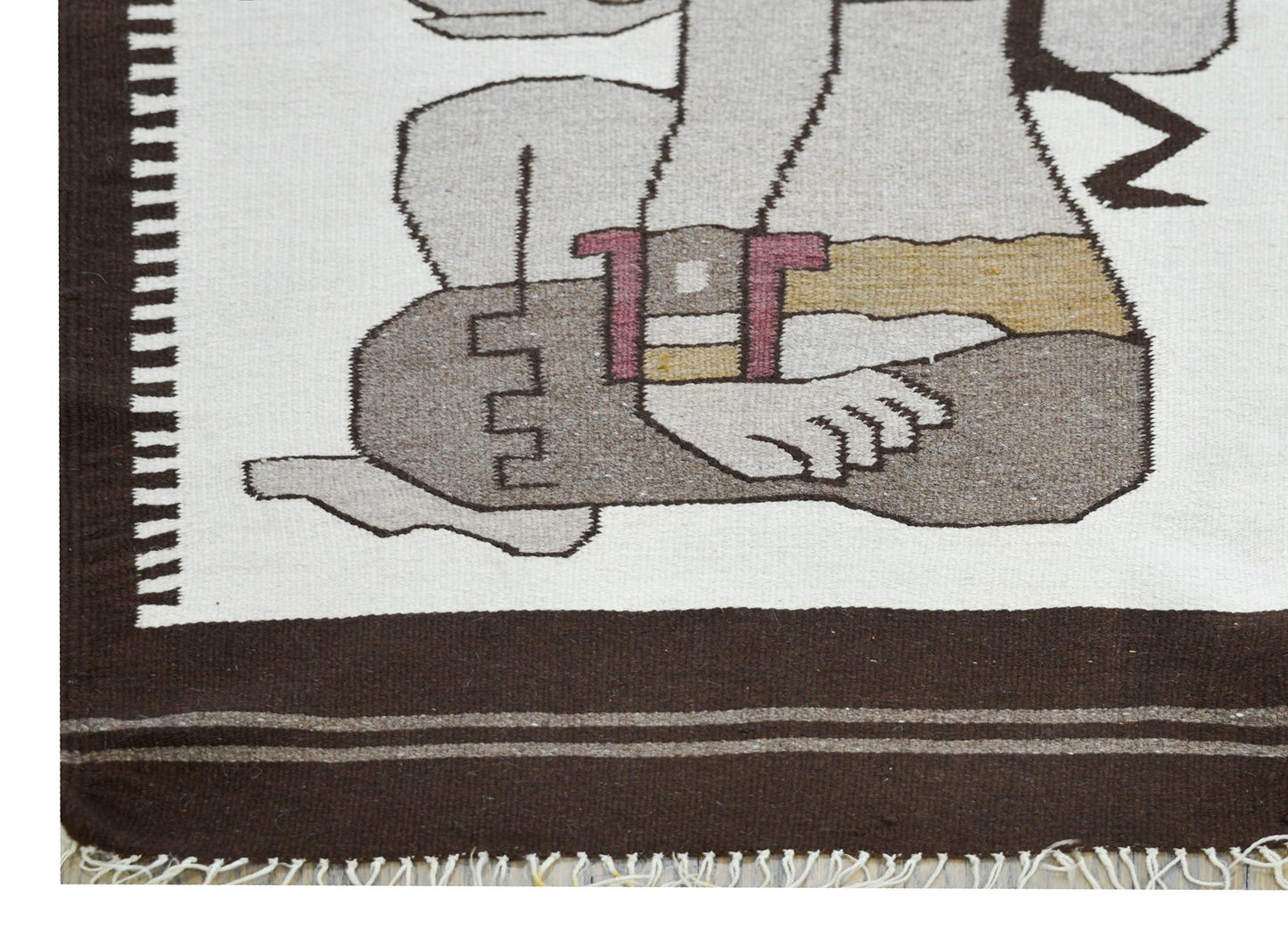 Mexican Flatweave Rug For Sale