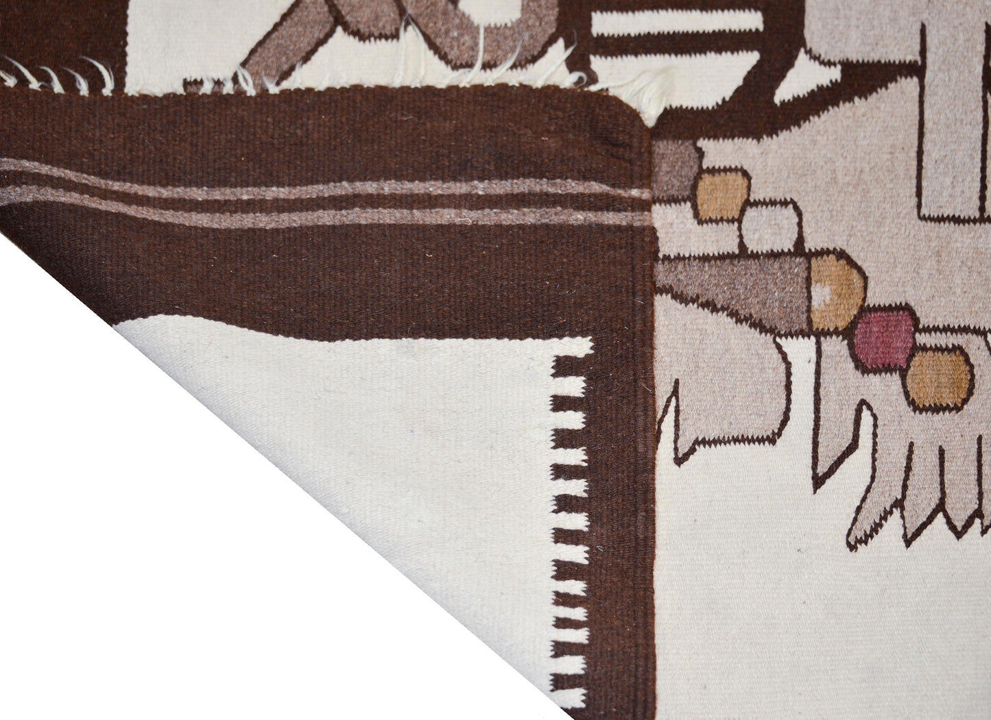 Mexican Flatweave Rug For Sale