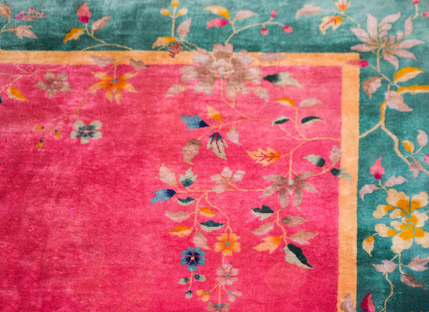 Early 20th Century Chinese Art Deco Rug For Sale