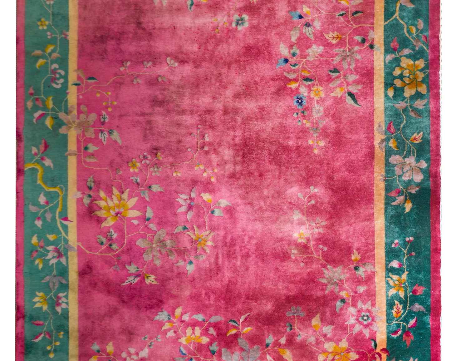 Early 20th Century Chinese Art Deco Rug For Sale