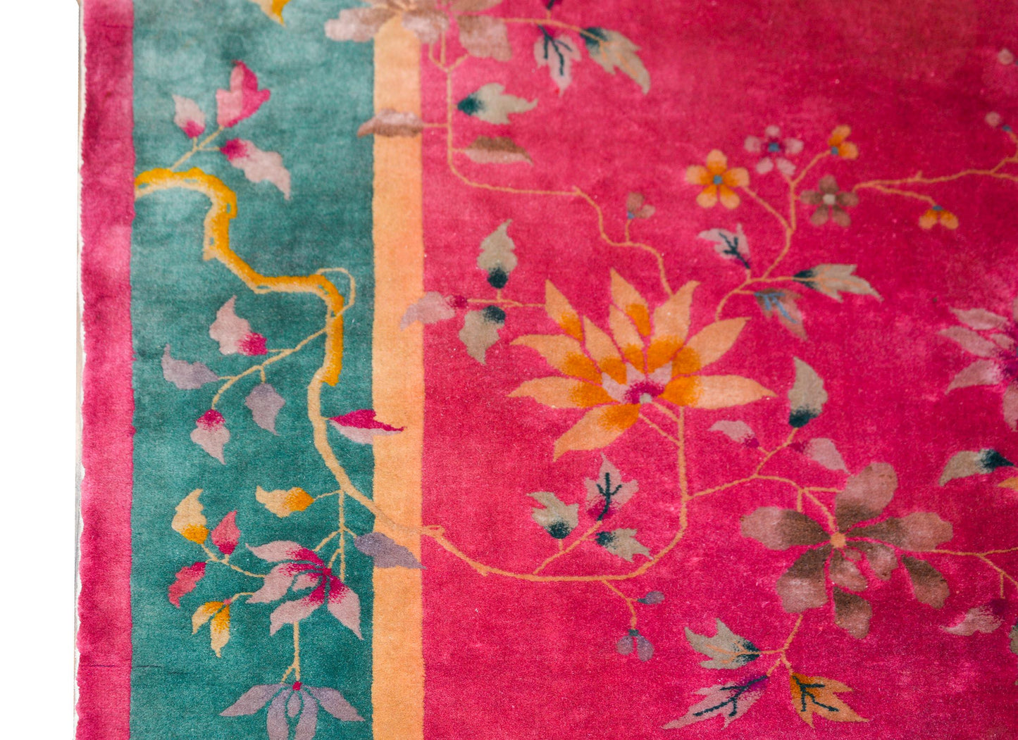 Early 20th Century Chinese Art Deco Rug For Sale