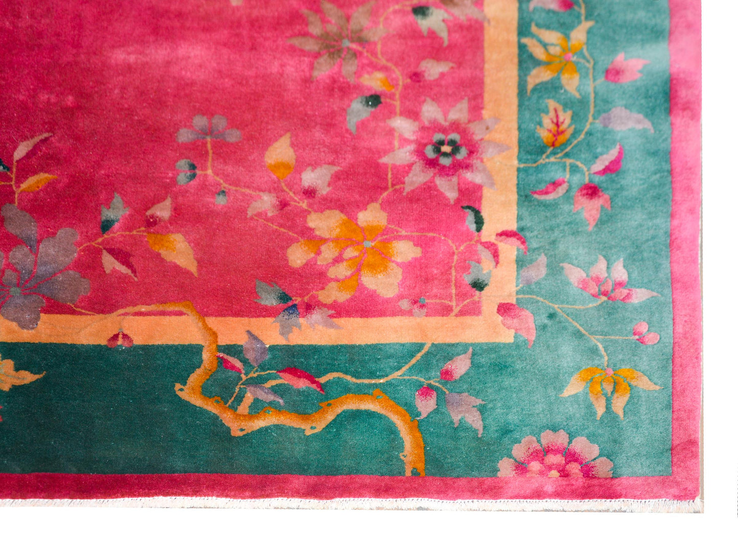 Early 20th Century Chinese Art Deco Rug For Sale