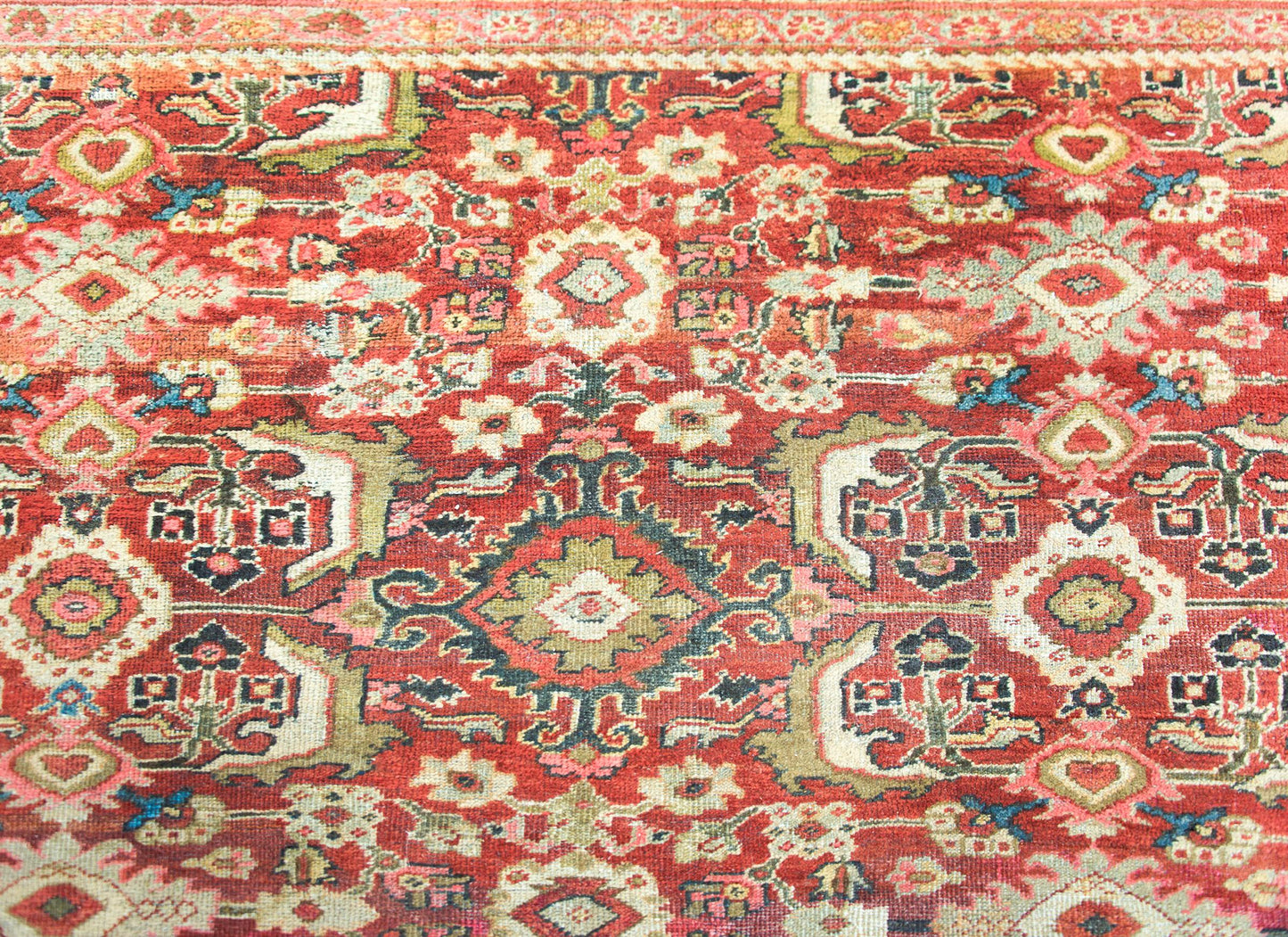 Early 20th Century Persian Meshkabad Rug For Sale