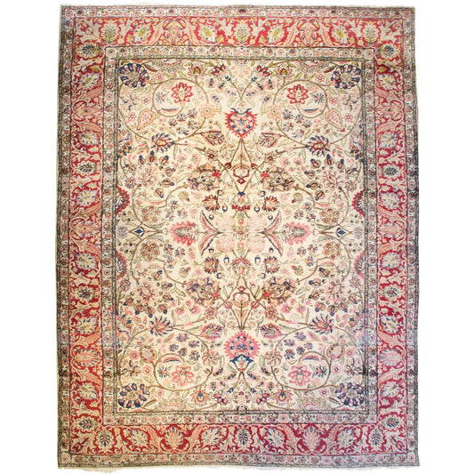 Early 20th Century Kirman Rug For Sale