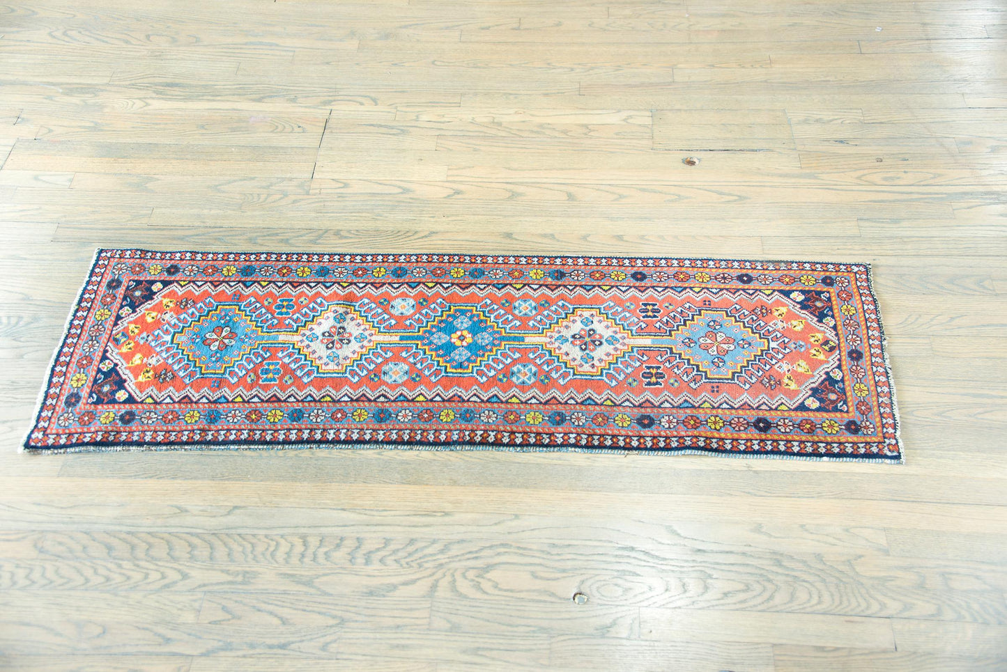 Early 20th Century Persian Heriz Runner For Sale