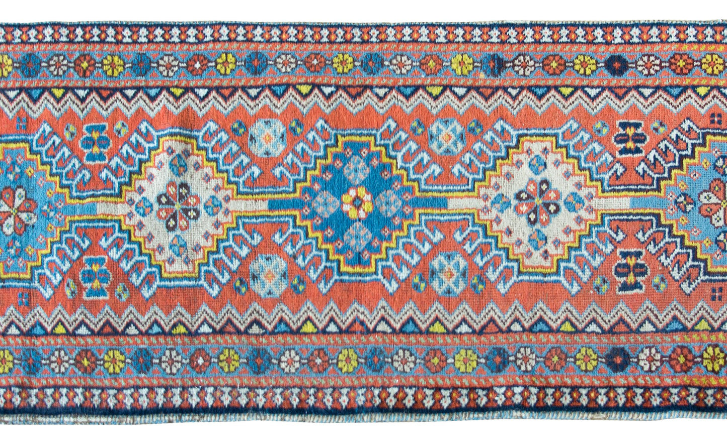 Early 20th Century Persian Heriz Runner For Sale