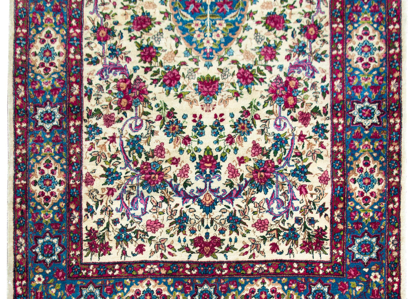 Early 20th Century Persian Kirman Rug For Sale