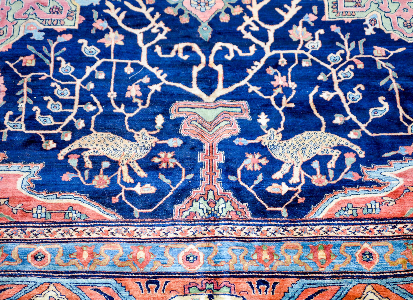 Extraordinary Monumental 19th Century Sarouk Farahan Rug For Sale