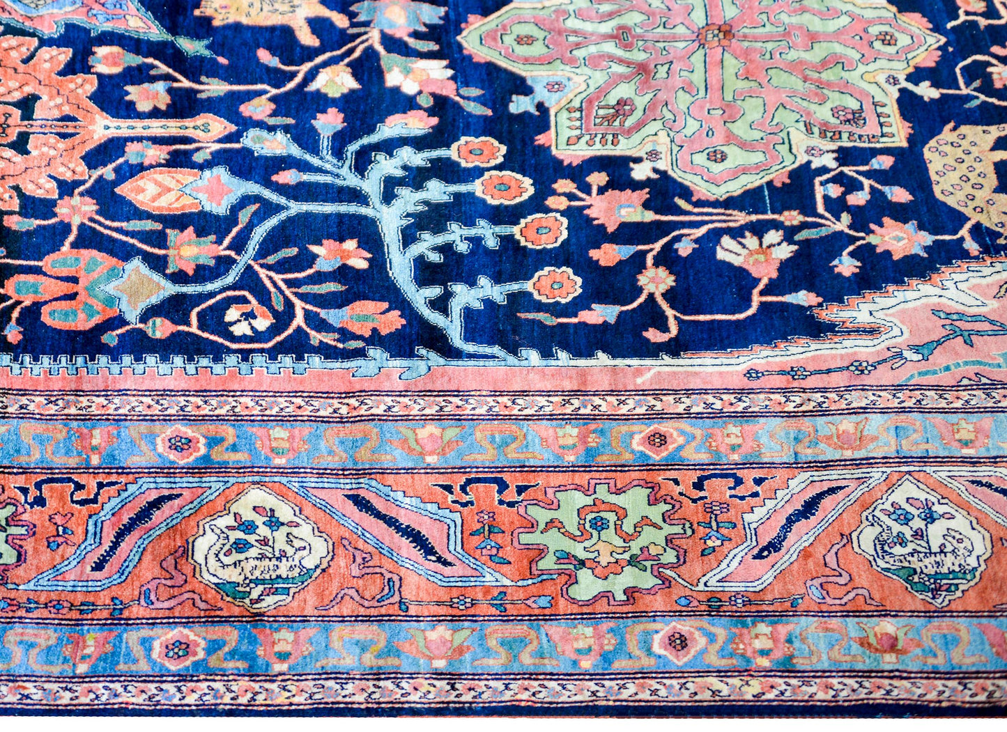 Extraordinary Monumental 19th Century Sarouk Farahan Rug For Sale