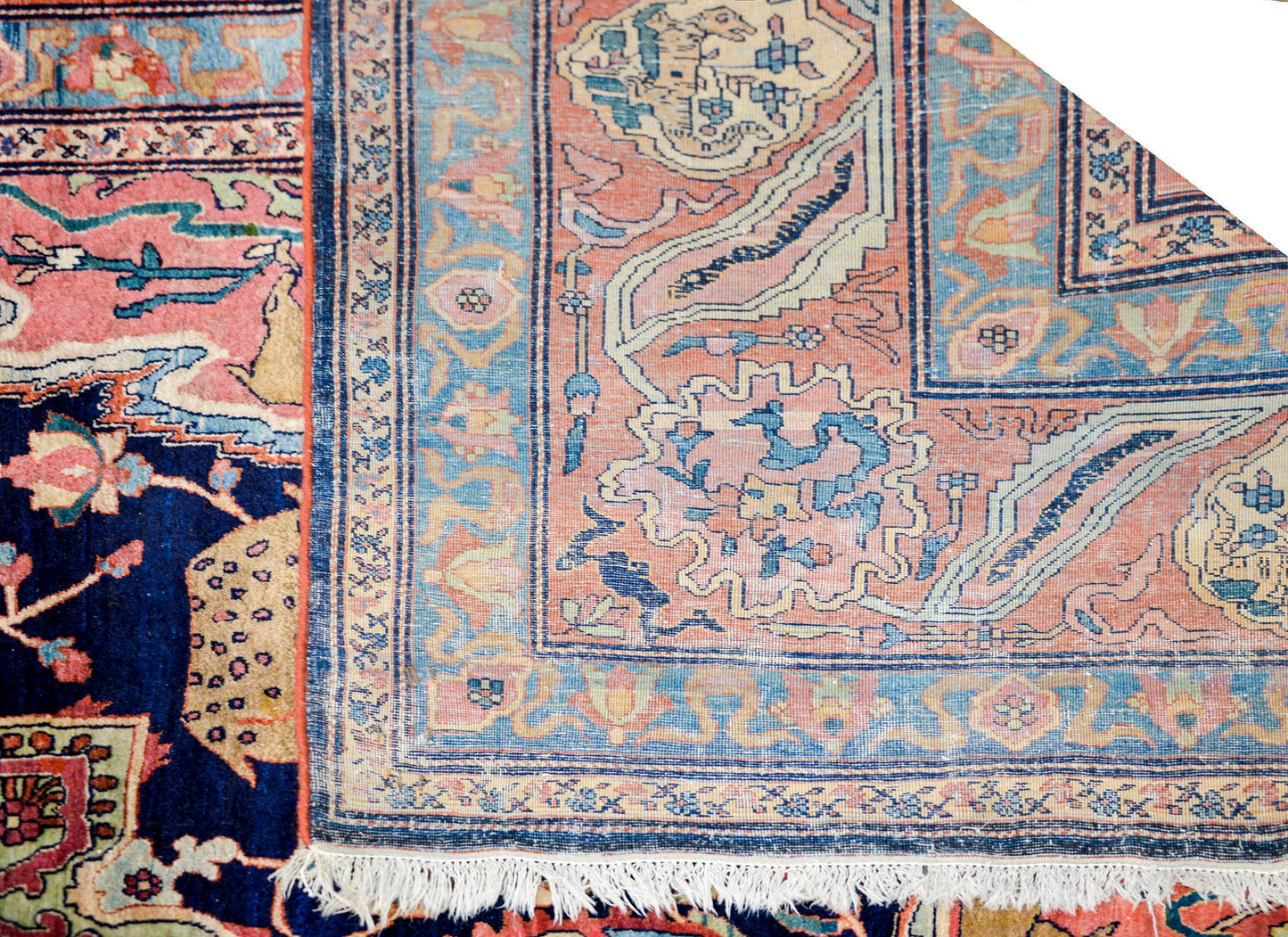 Extraordinary Monumental 19th Century Sarouk Farahan Rug For Sale