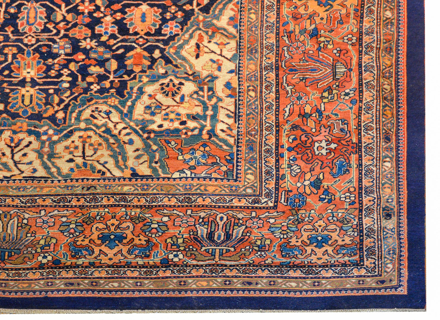 Outstanding Early 20th Century Sarouk Farahan Rug For Sale