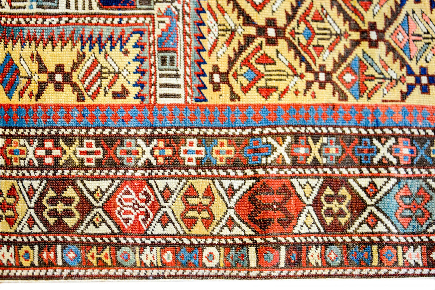 Extraordinary Late 19th Century Shriven Prayer Rug For Sale