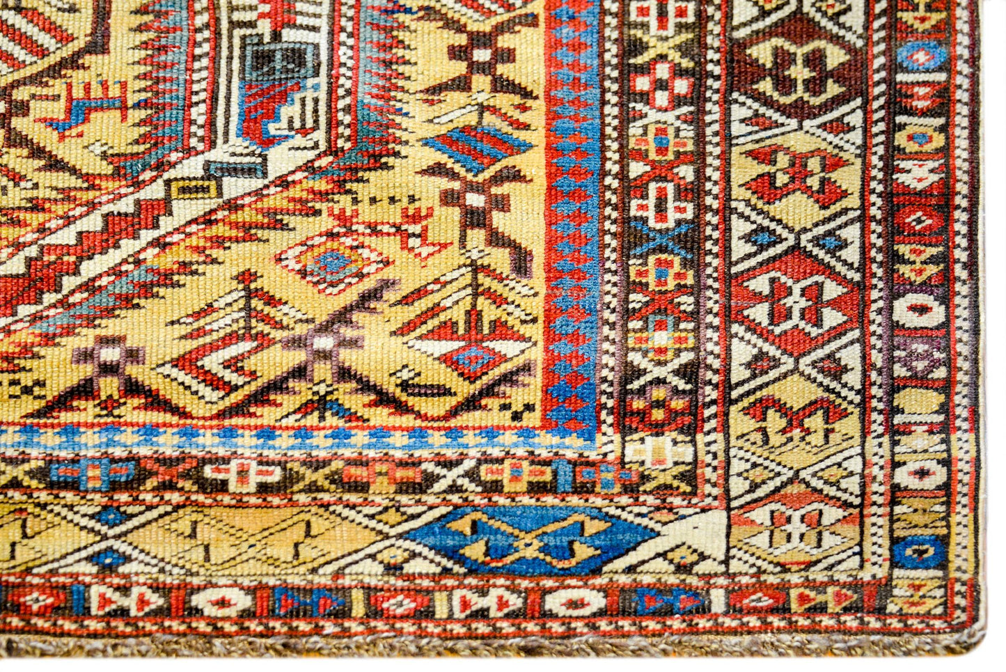 Extraordinary Late 19th Century Shriven Prayer Rug For Sale