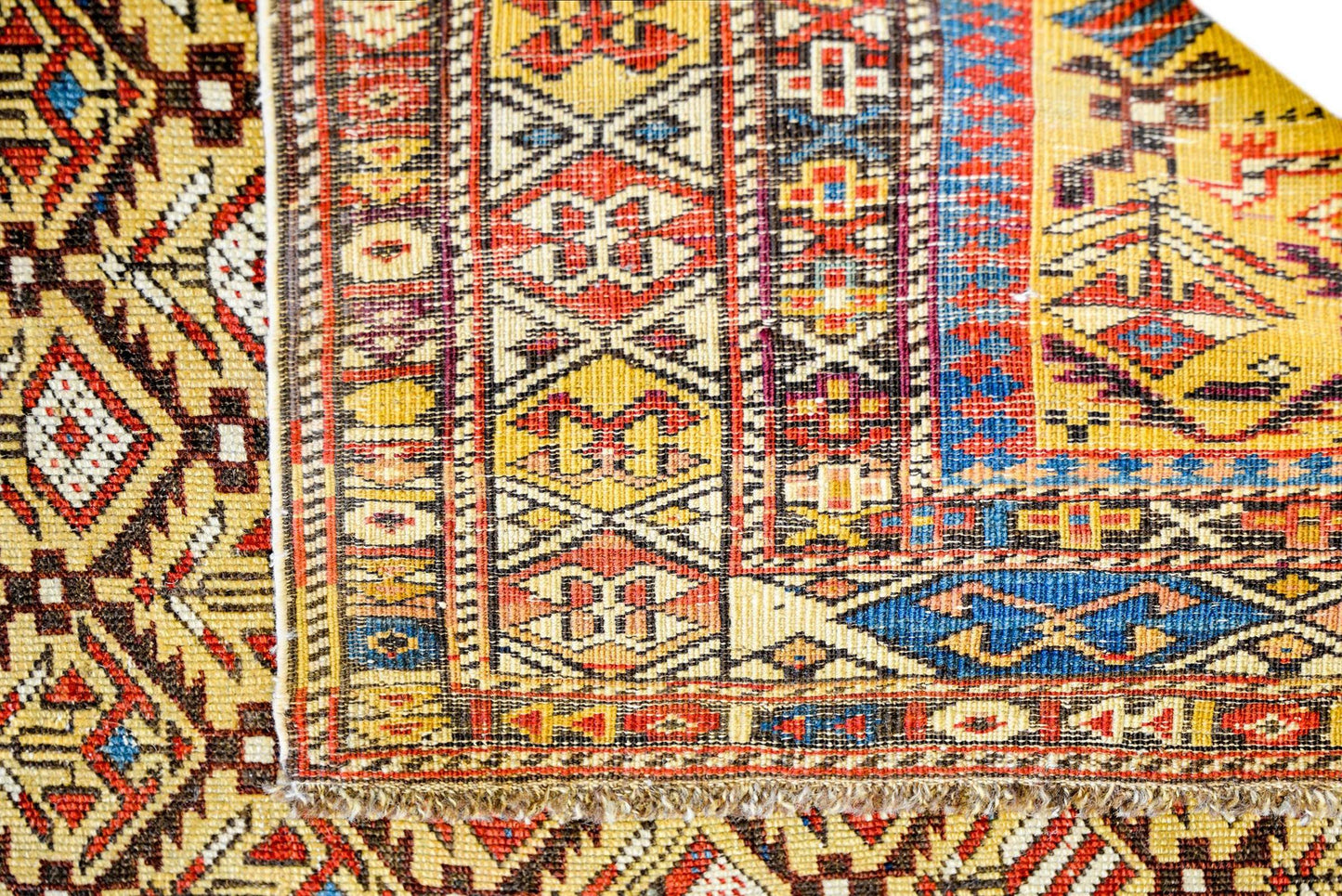 Extraordinary Late 19th Century Shriven Prayer Rug For Sale