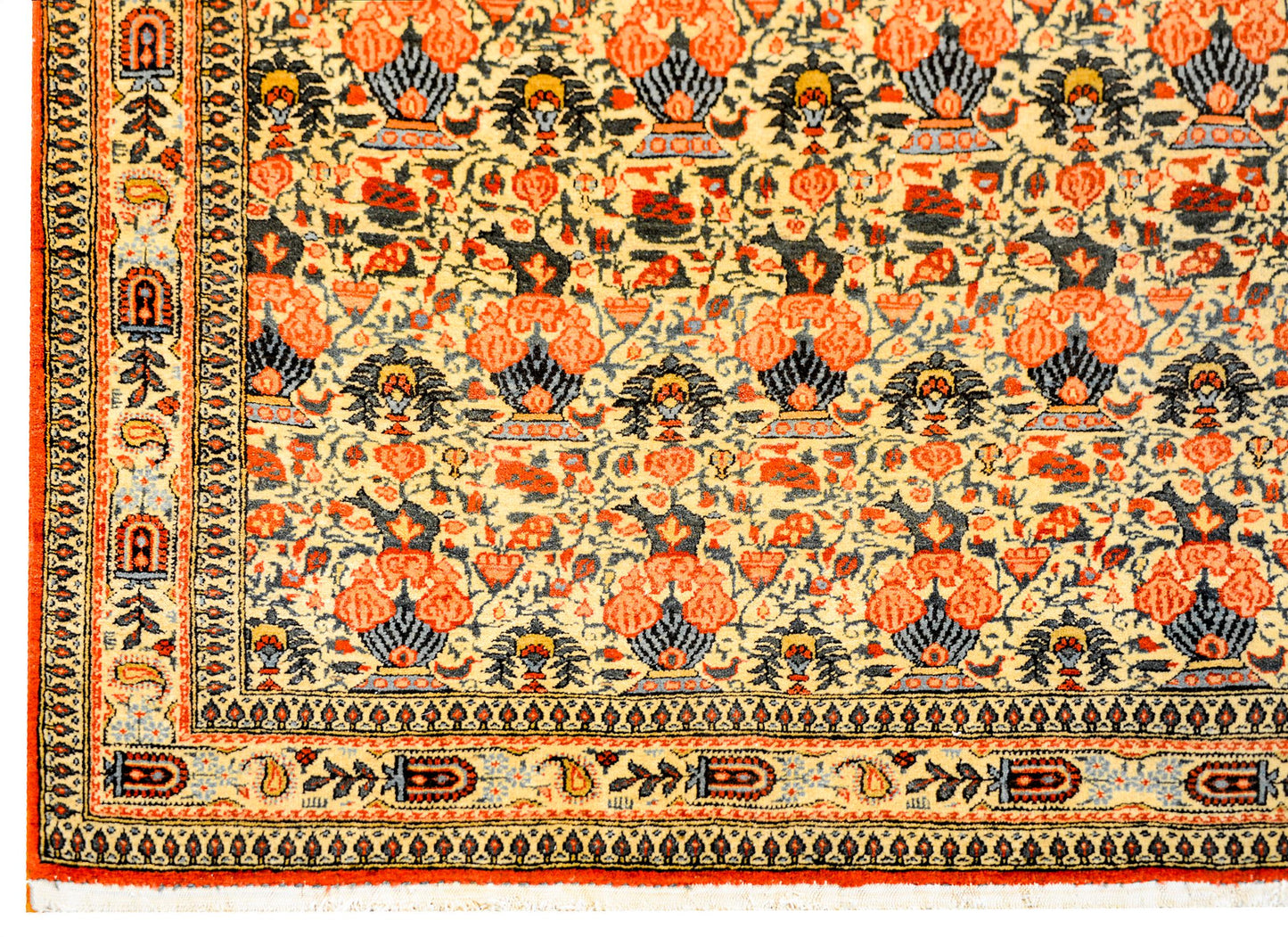 Amazing Early 20th Century Tehran Rug For Sale