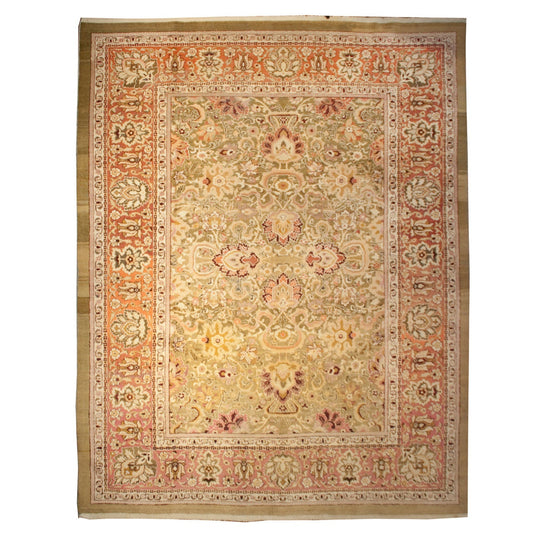 Early 20th Century Agra Rug For Sale