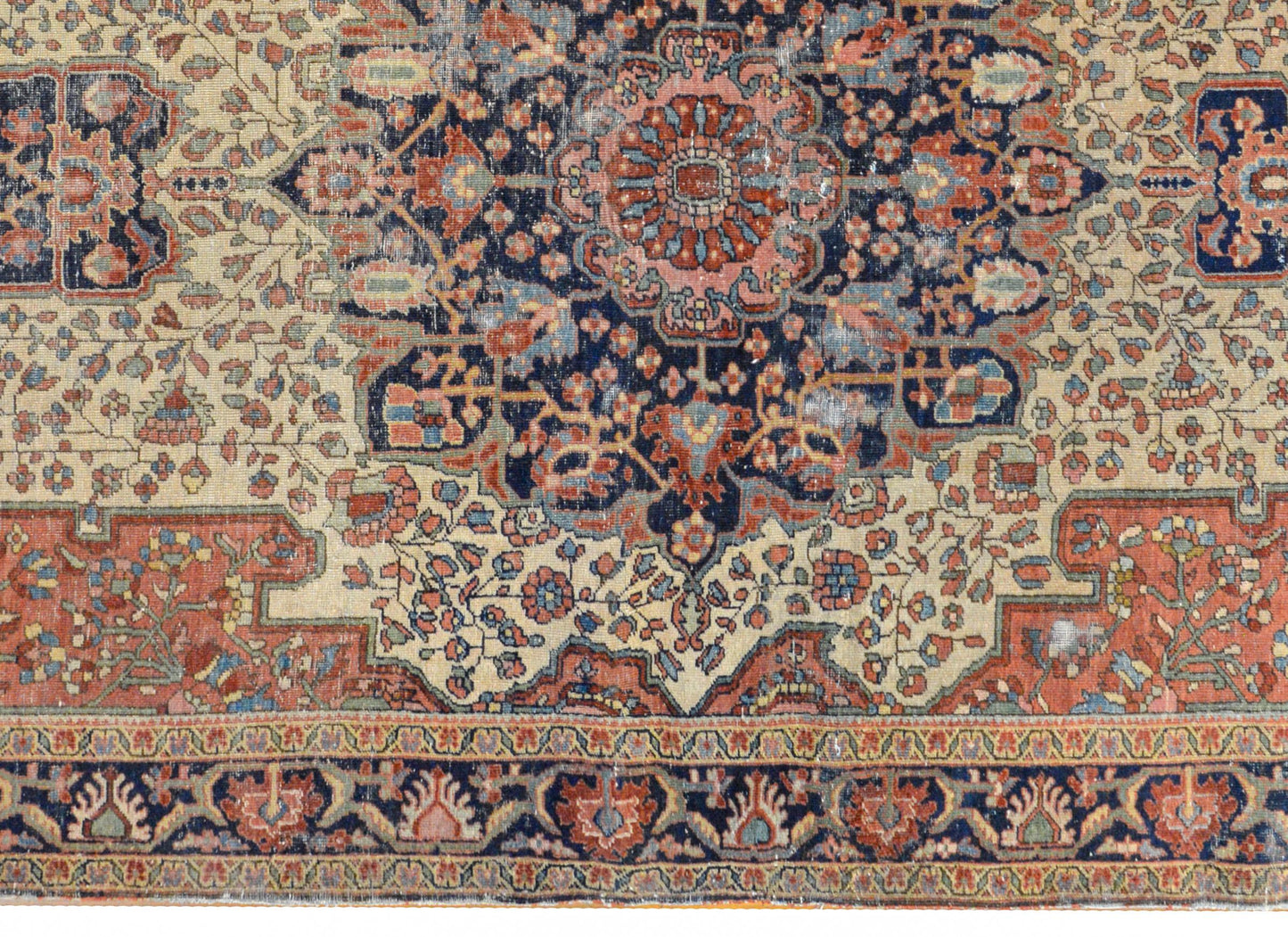 Amazing Early 20th Century Sarouk Farahan Rug For Sale