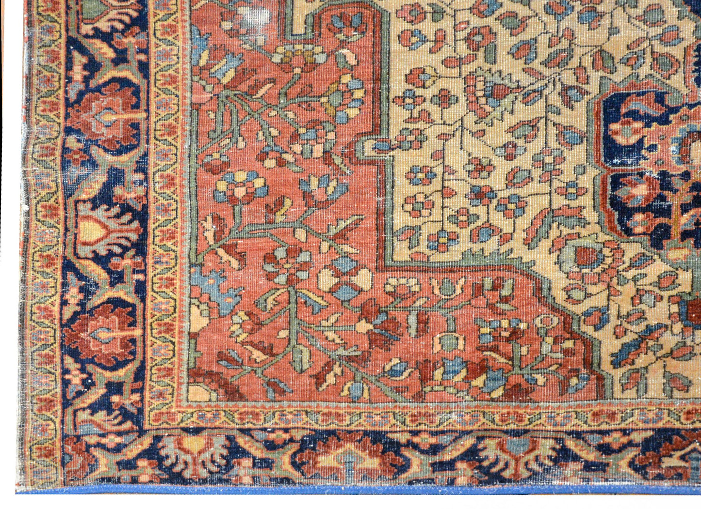 Amazing Early 20th Century Sarouk Farahan Rug For Sale