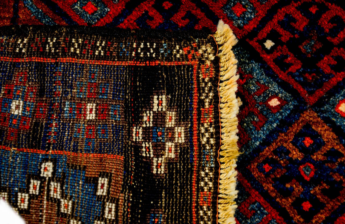 Early 20th Century Kurdish Rug For Sale