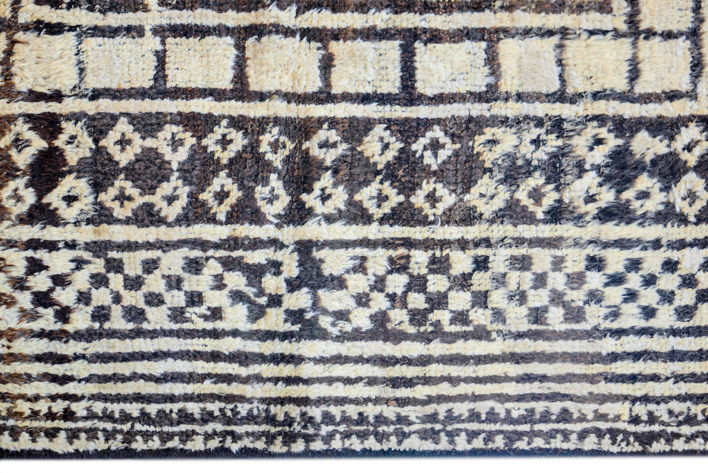 Fantastic 19th Century Gabbeh Rug For Sale