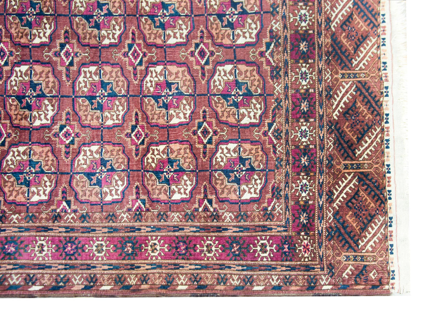 Early 20th Century Persian Tekeh Rug For Sale