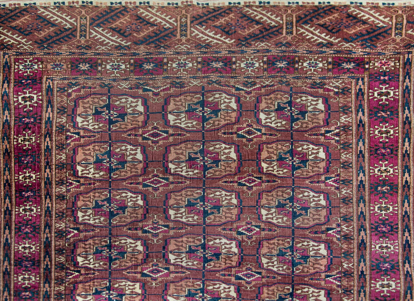Early 20th Century Persian Tekeh Rug For Sale