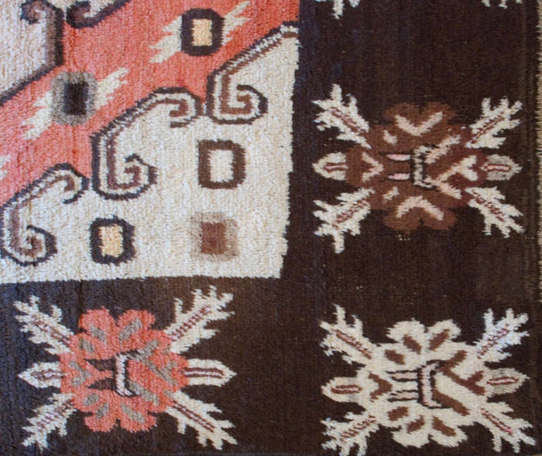 Early 20th Century Samarkand Carpet For Sale