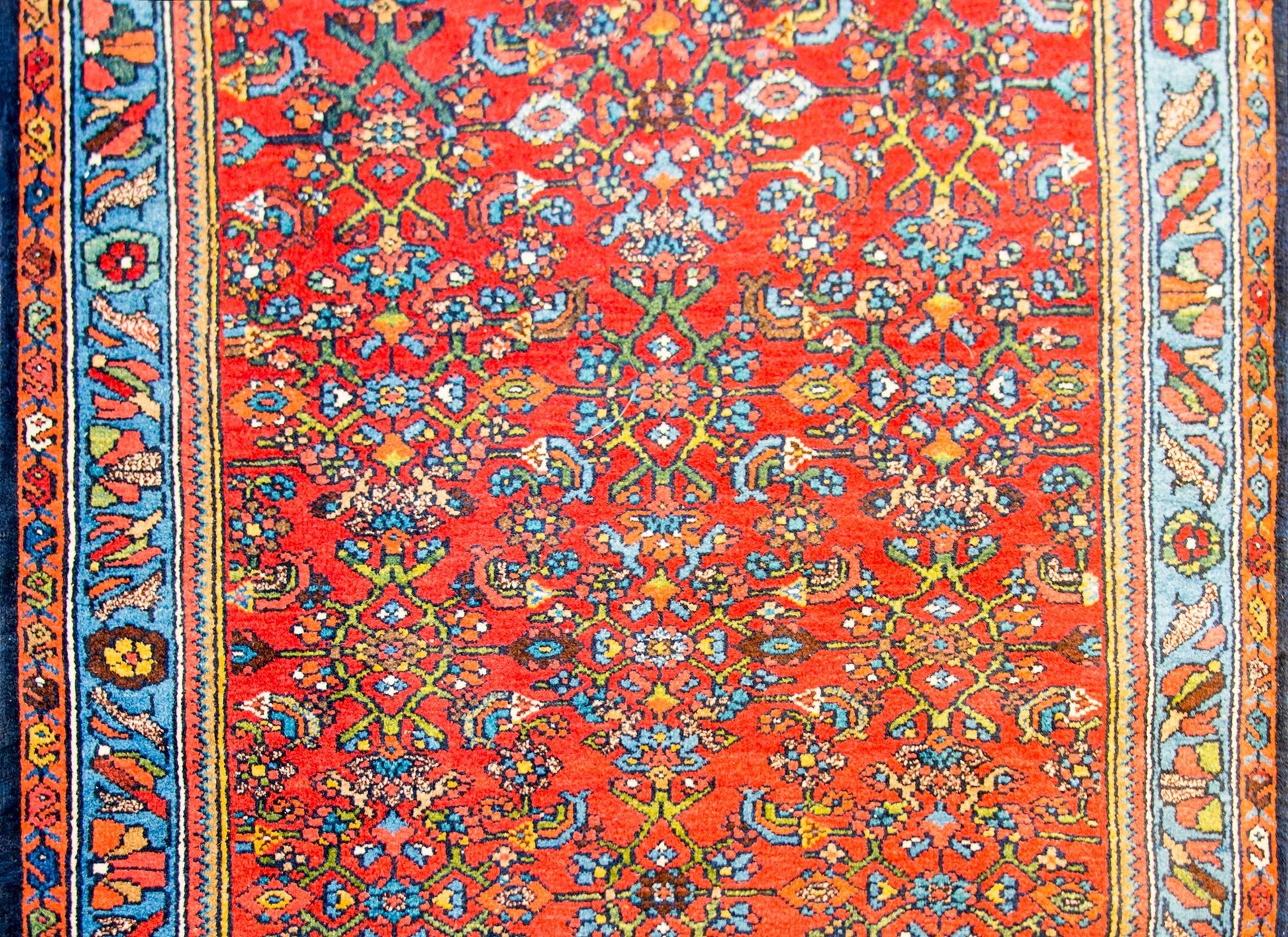 Early 20th Century Bidjar Runner For Sale
