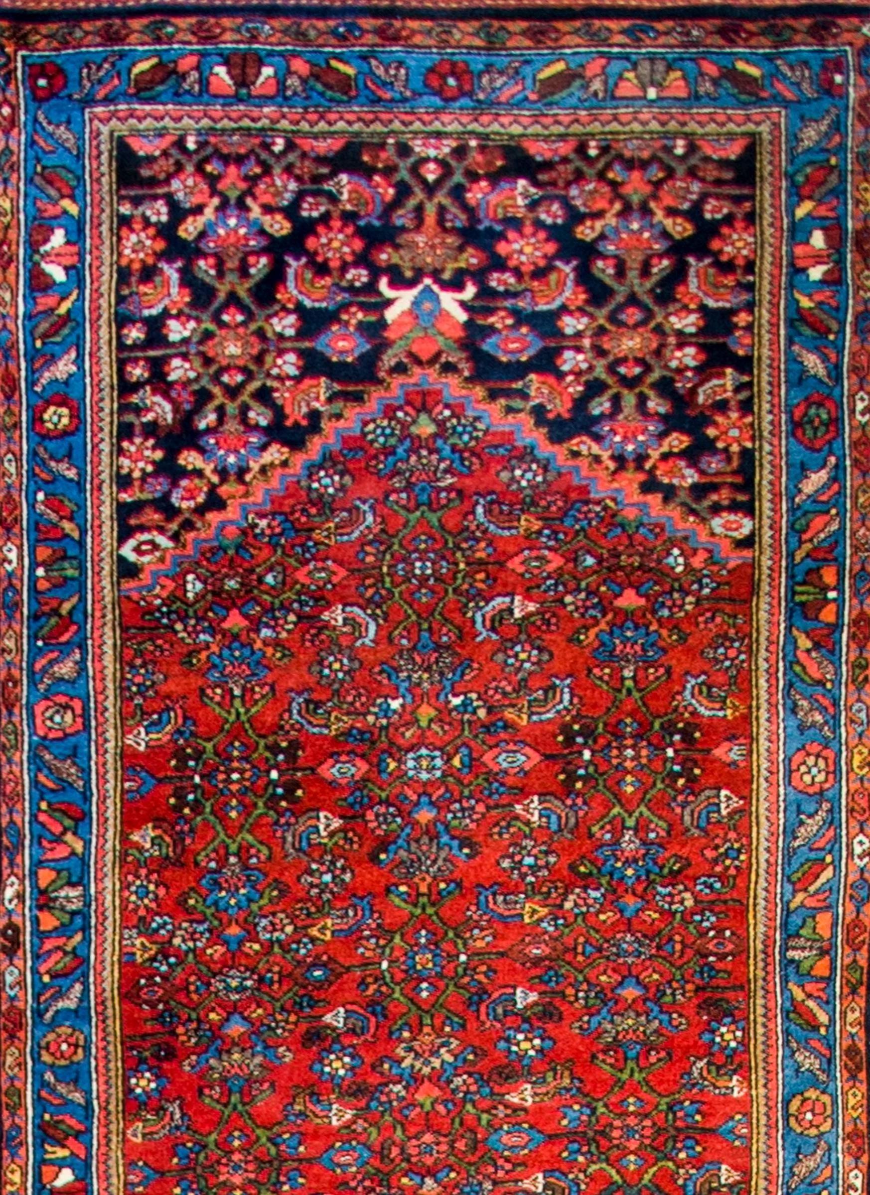 Early 20th Century Bidjar Runner For Sale