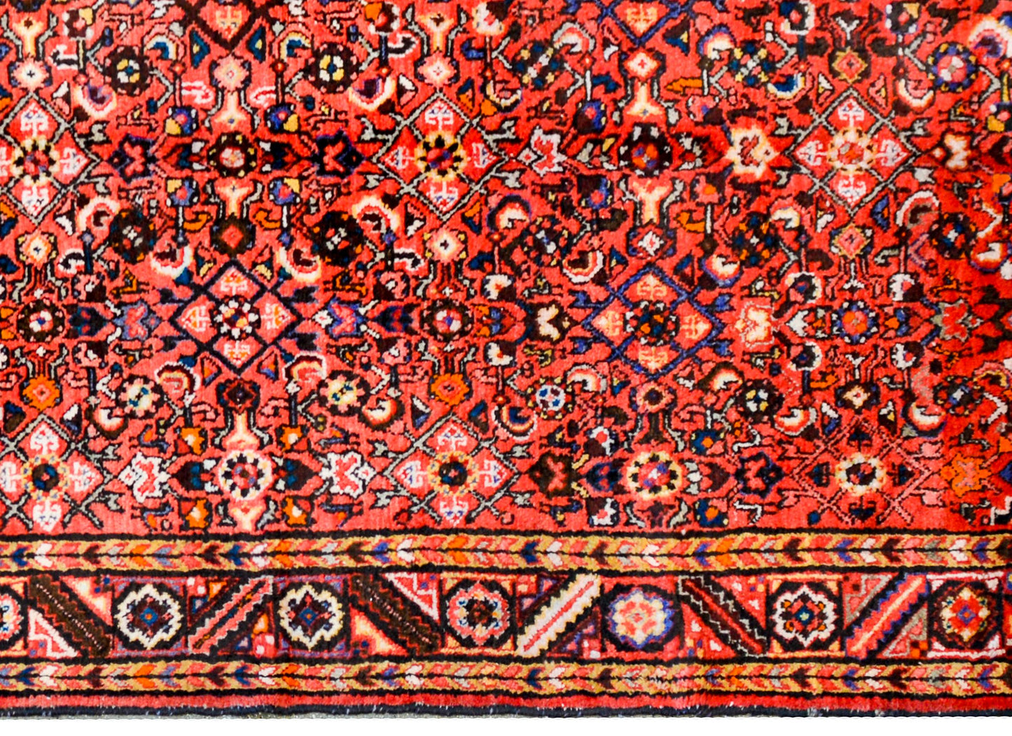 Wonderful Vintage Mid-20th Century Hamadan Rug For Sale