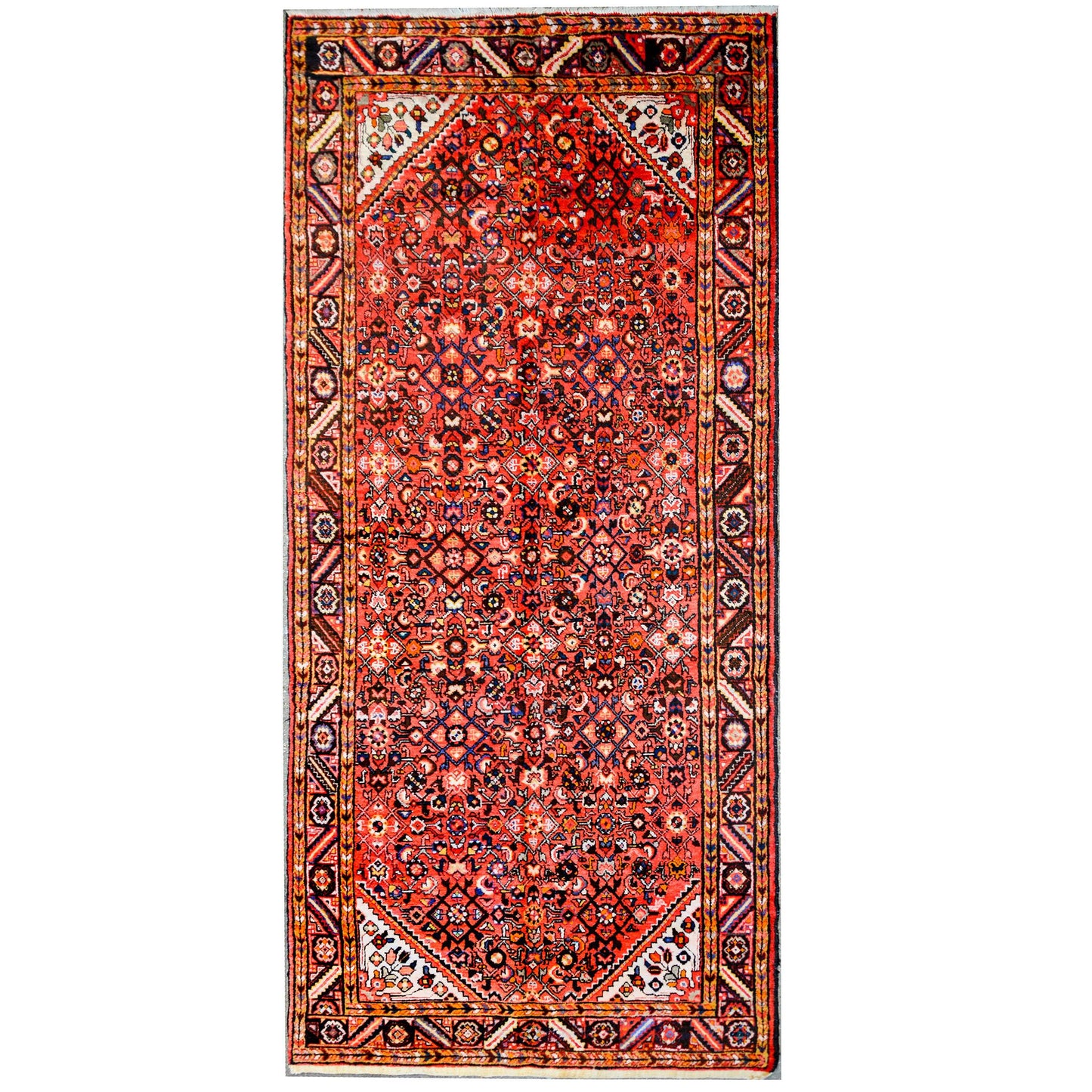 Wonderful Vintage Mid-20th Century Hamadan Rug For Sale