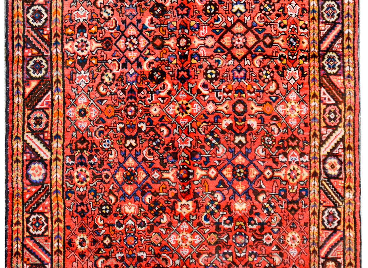 Wonderful Vintage Mid-20th Century Hamadan Rug For Sale