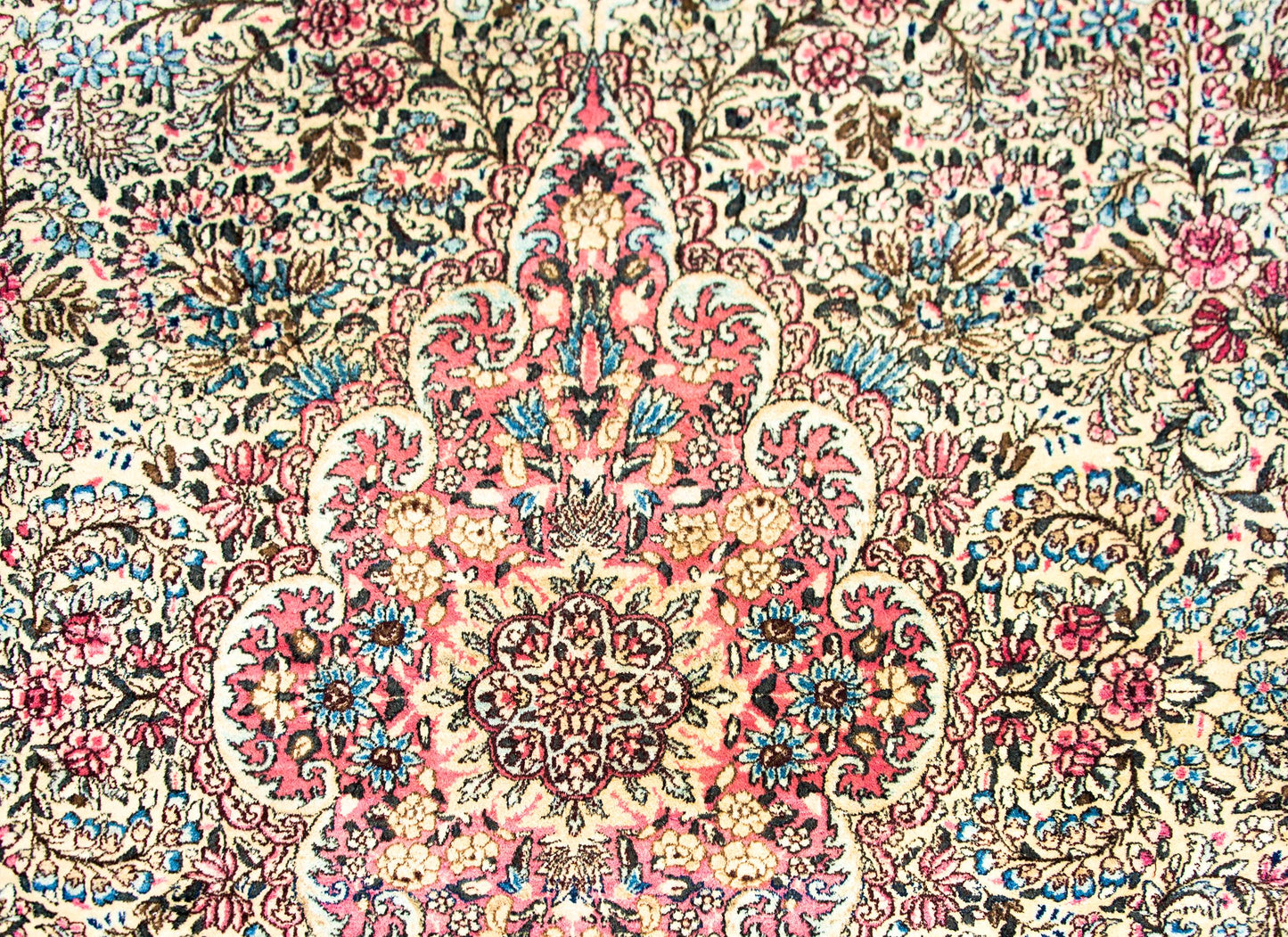 Early 20th Century Kirman Rug For Sale