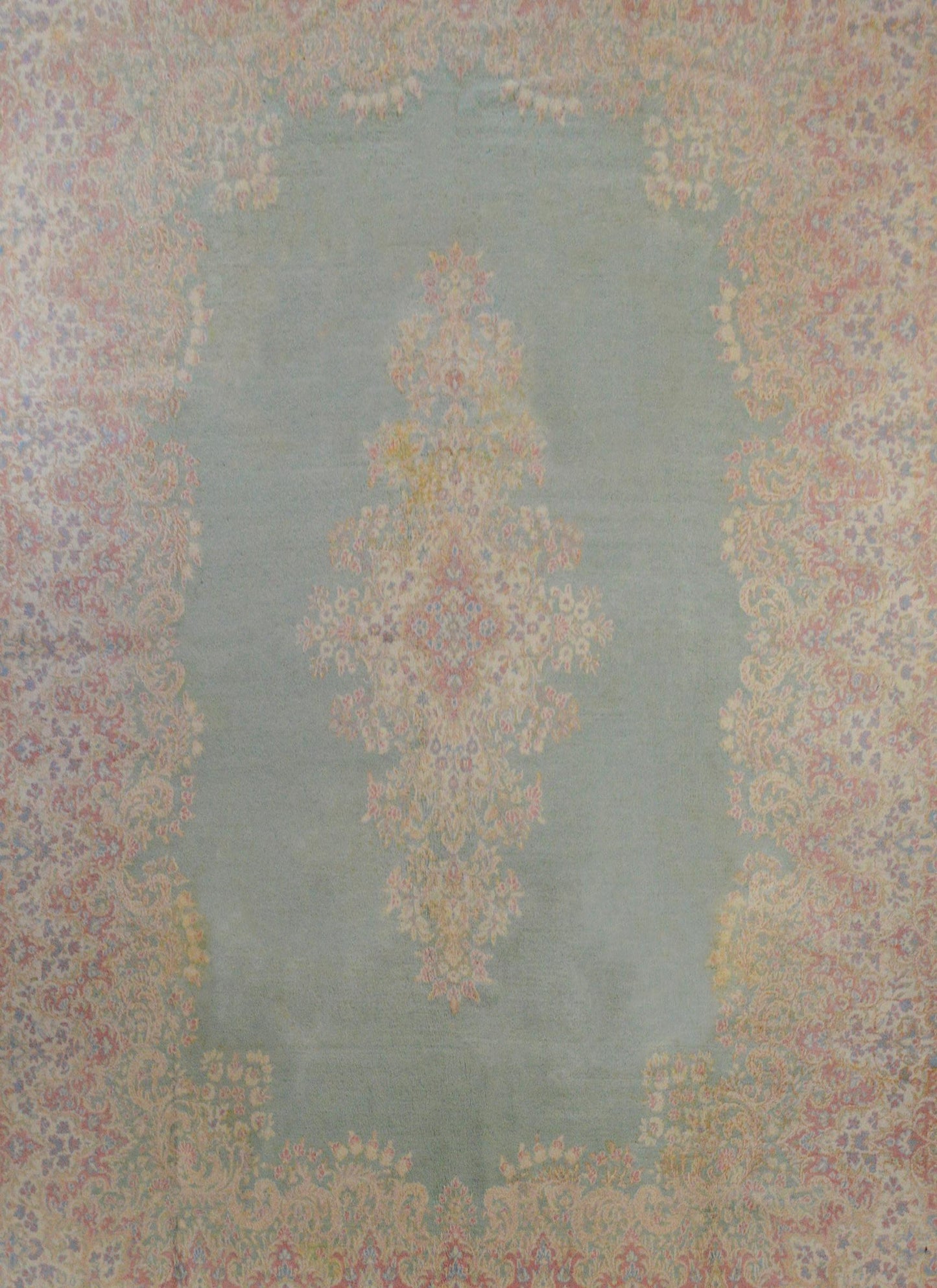 Wonderful Early 20th Century Kirman Rug For Sale