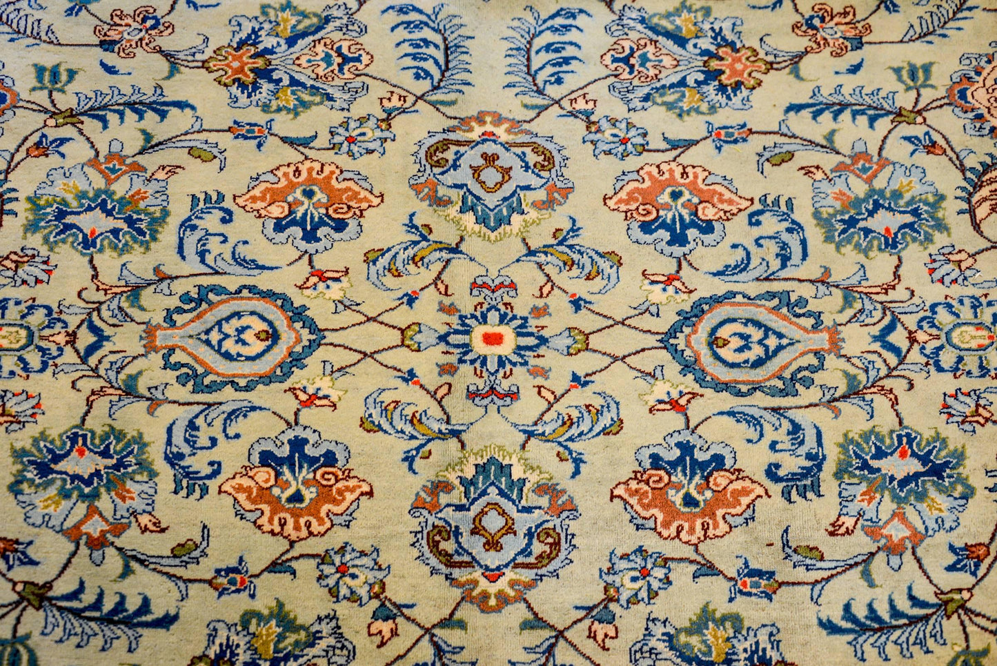 Fantastic Early 20th Century Kashan Rug For Sale