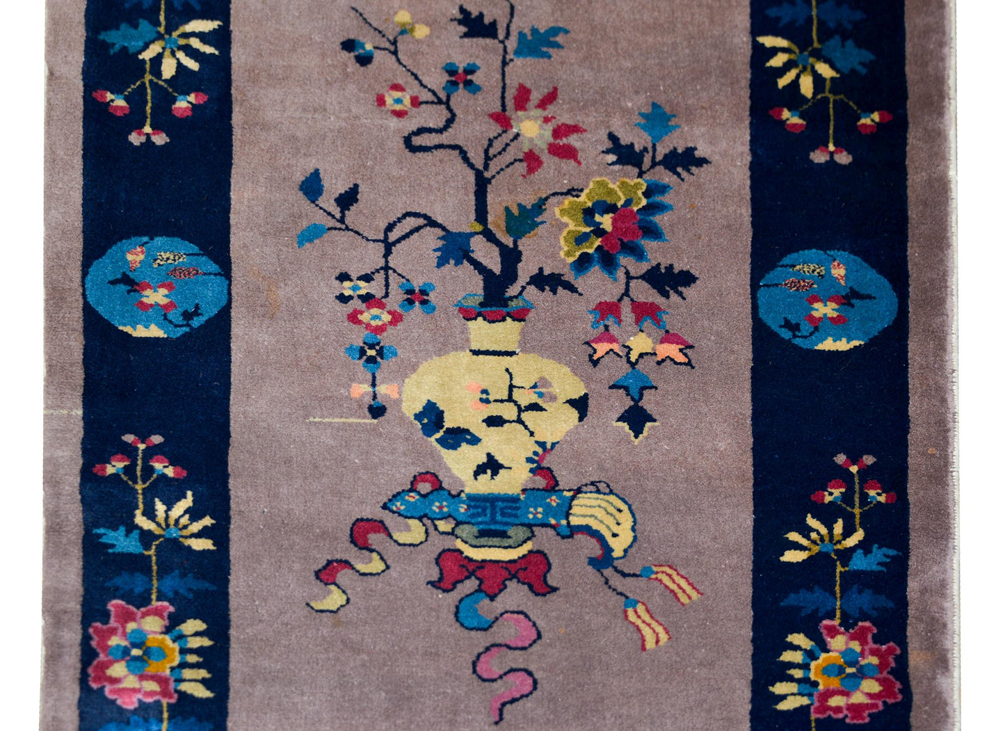 Early 20th Century Chinese Art Deco Rug For Sale