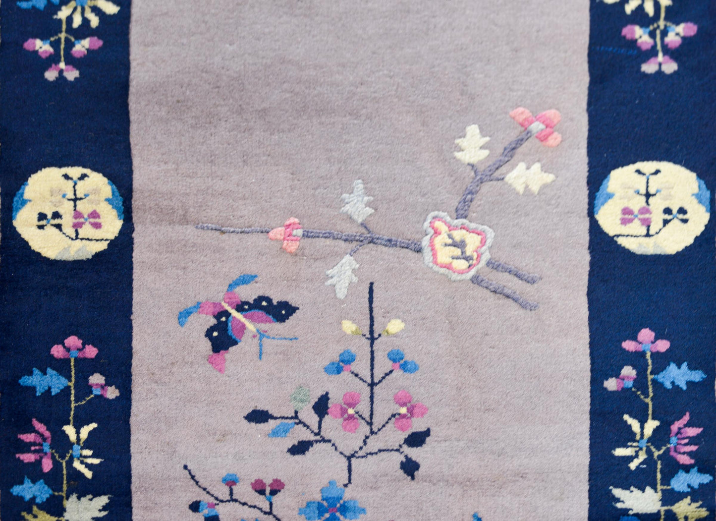 Early 20th Century Chinese Art Deco Rug For Sale