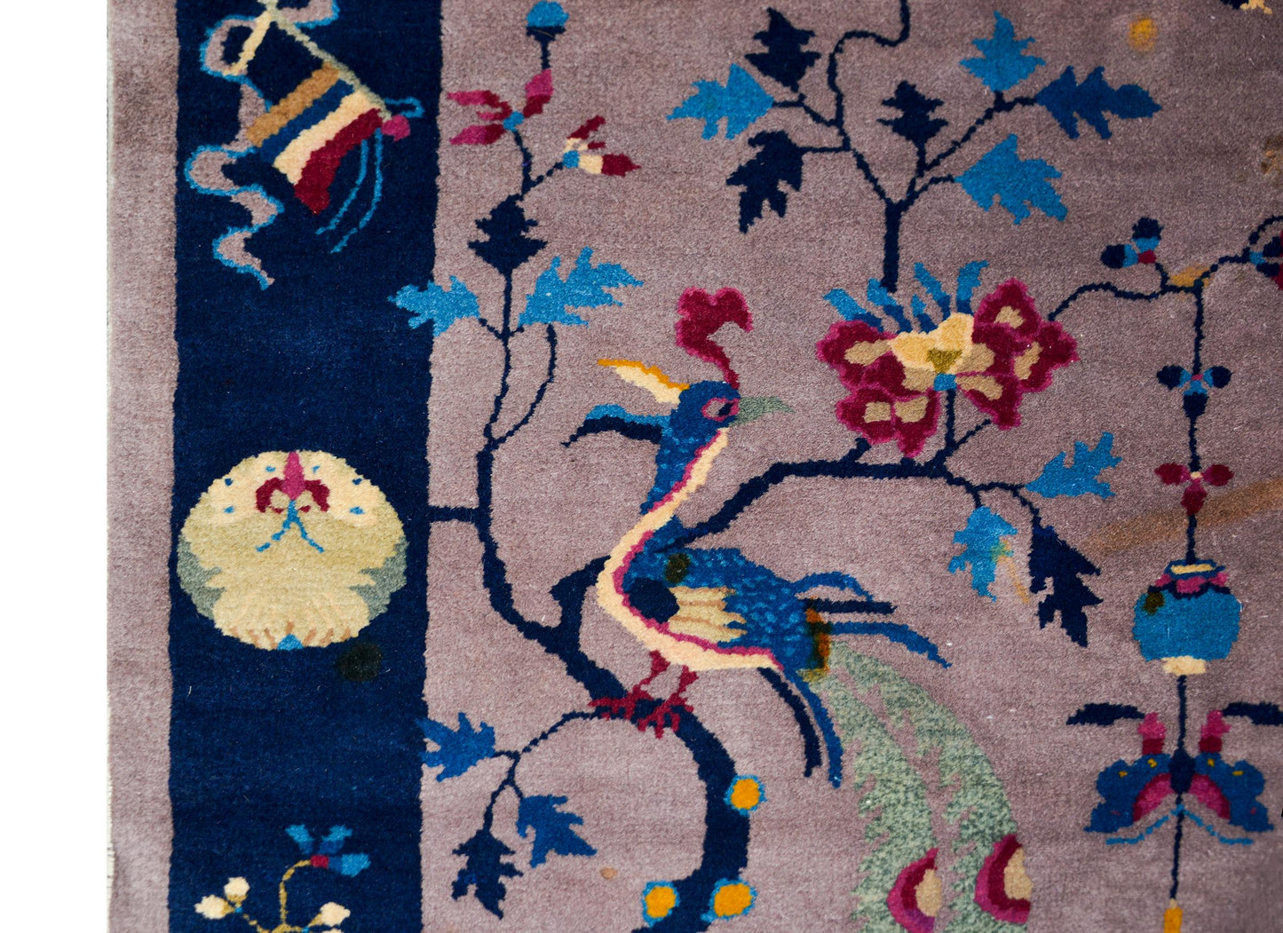 Early 20th Century Chinese Art Deco Rug For Sale