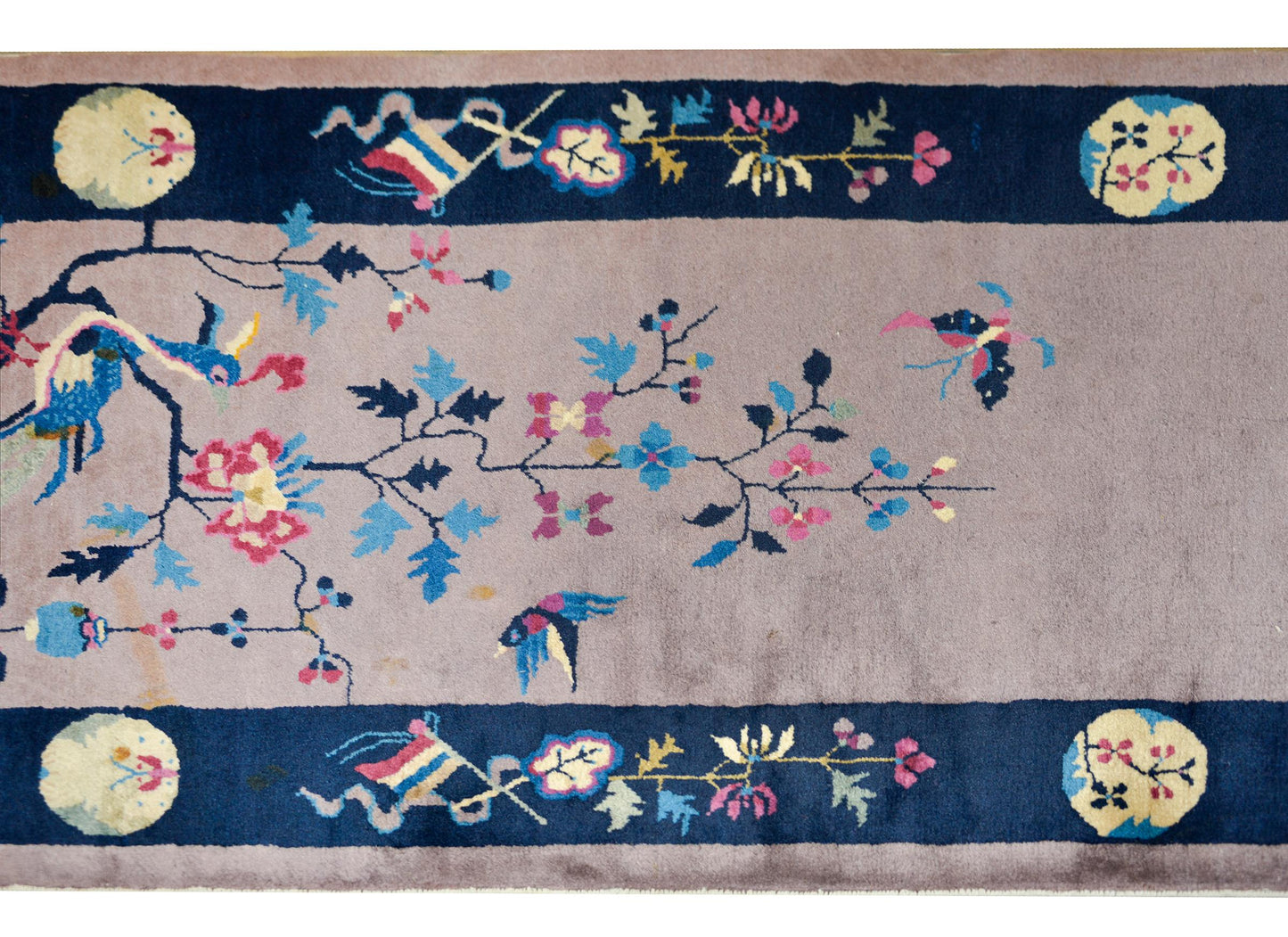 Early 20th Century Chinese Art Deco Rug For Sale