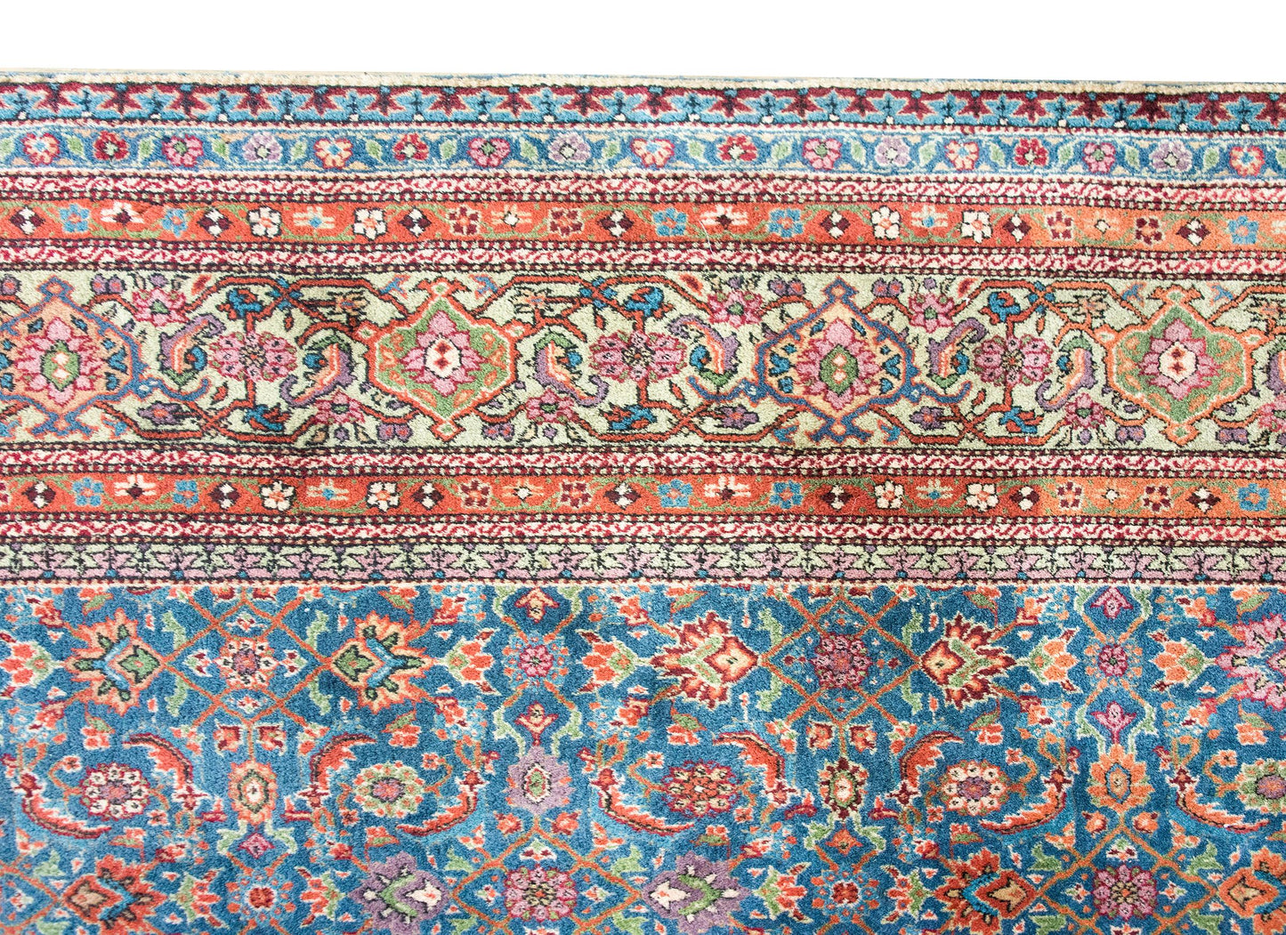 Early 20th Century Persian Tabriz Rug For Sale