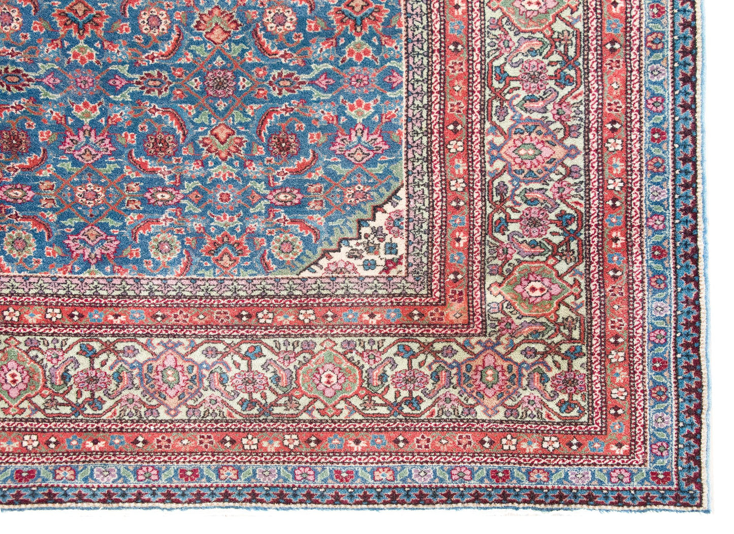 Early 20th Century Persian Tabriz Rug For Sale