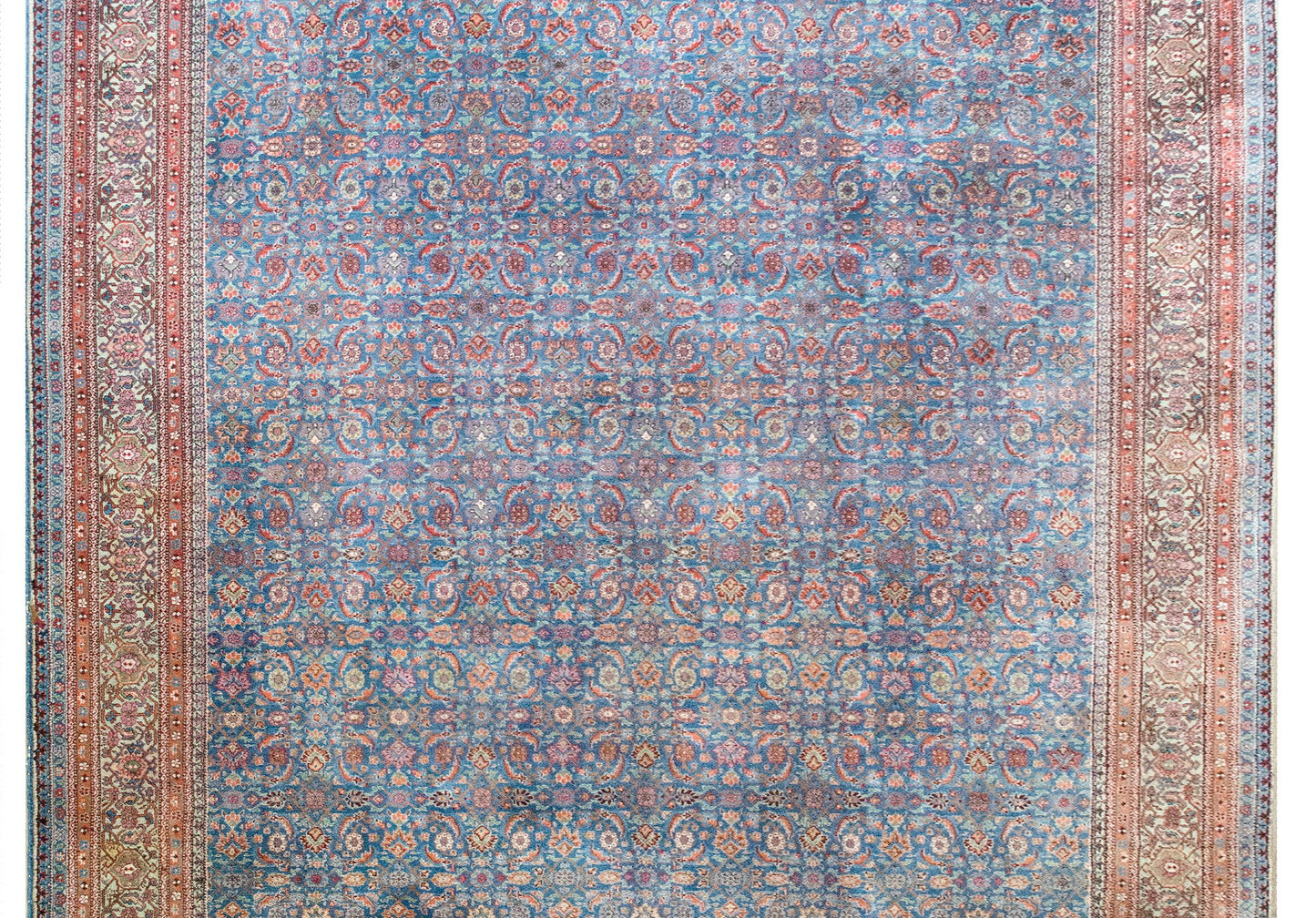 Early 20th Century Persian Tabriz Rug For Sale
