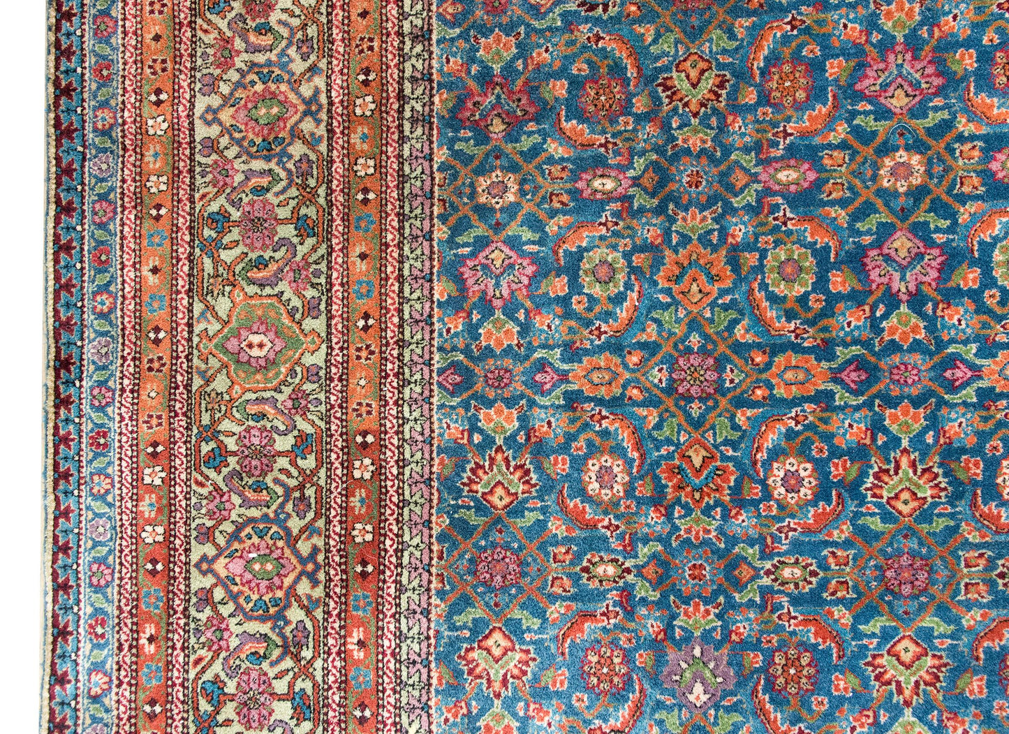 Early 20th Century Persian Tabriz Rug For Sale