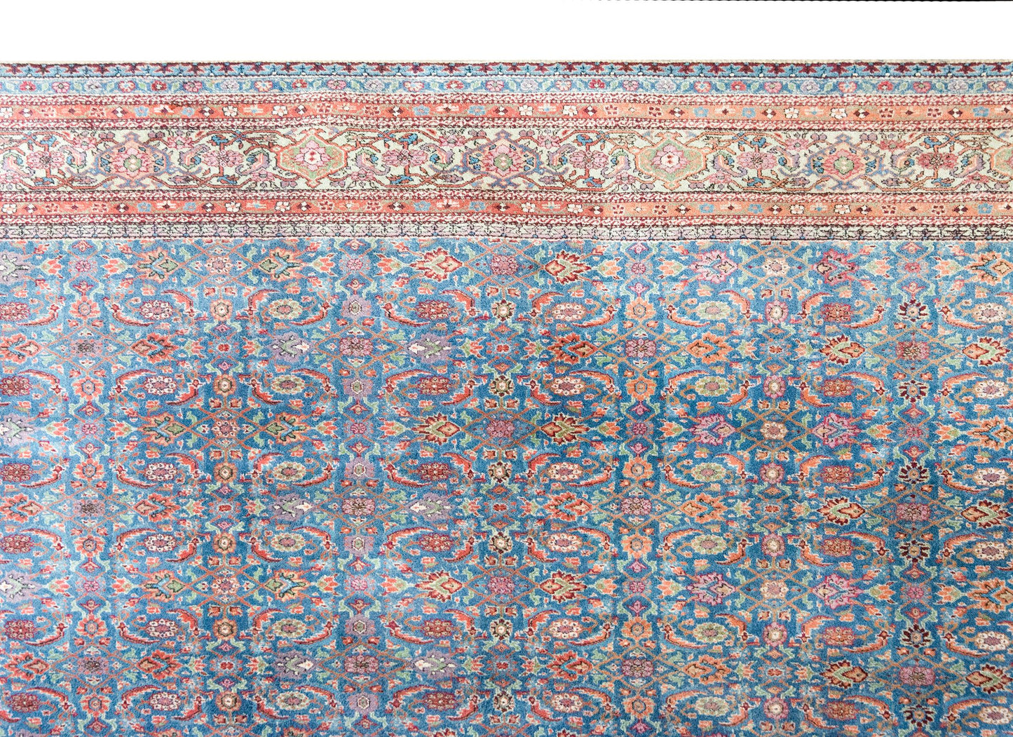 Early 20th Century Persian Tabriz Rug For Sale