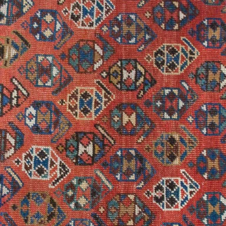 Antique Ganjeh Carpet Runner For Sale